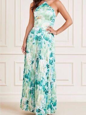 Marciano by Guess Bloomburst Floral Roses Bouquet Maxi Dress